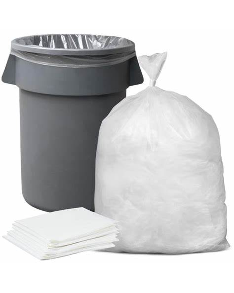 BAG PLASTIC 55 XHD CLEAR 1.8 MIL (100 PER CASE)