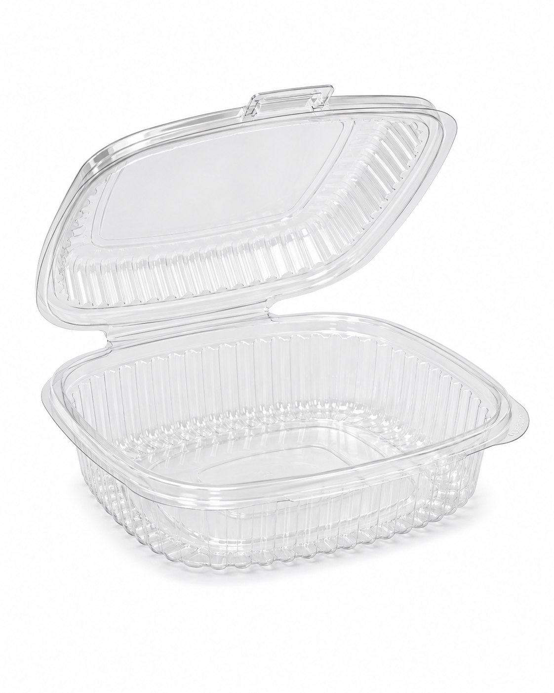 10 OZ CONTAINER HINGED CLR TS4016 / 1 CASE / 276 P/CS