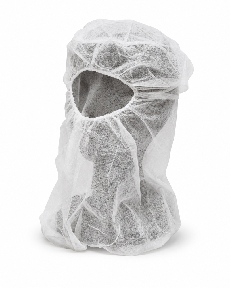 WHITE POLYPRO HOOD CASE (1000 pcs/cs)