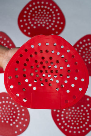 Urinal Screen No Block w/ Cherry Scent (Red) 12/cs