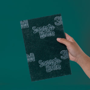 Scotch-Brite #96 General Purpose Scour Pads (6"x9" Green) 20/pk, 60/cs