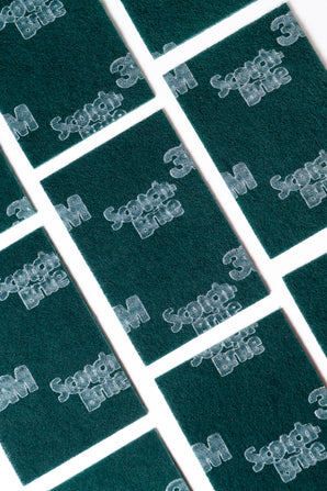 Scotch-Brite #96 General Purpose Scour Pads (6"x9" Green) 20/pk, 60/cs