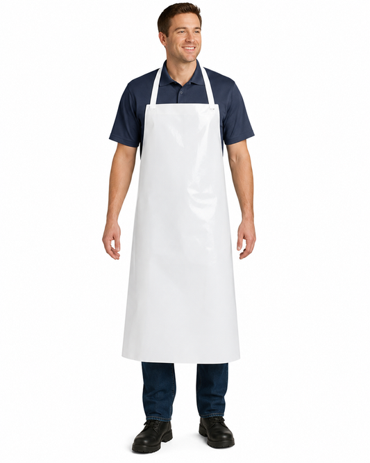 White Vinyl Apron Case