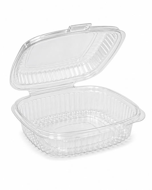 10 OZ CONTAINER HINGED CLR TS4016 / 1 CASE / 276 P/CS