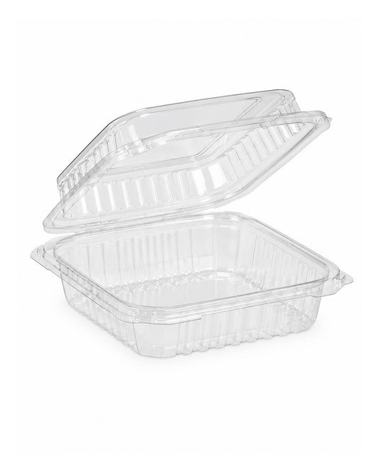 8 OZ CONTAINER HINGED CLR TS4012 / 1 CASE / 288 P/CS