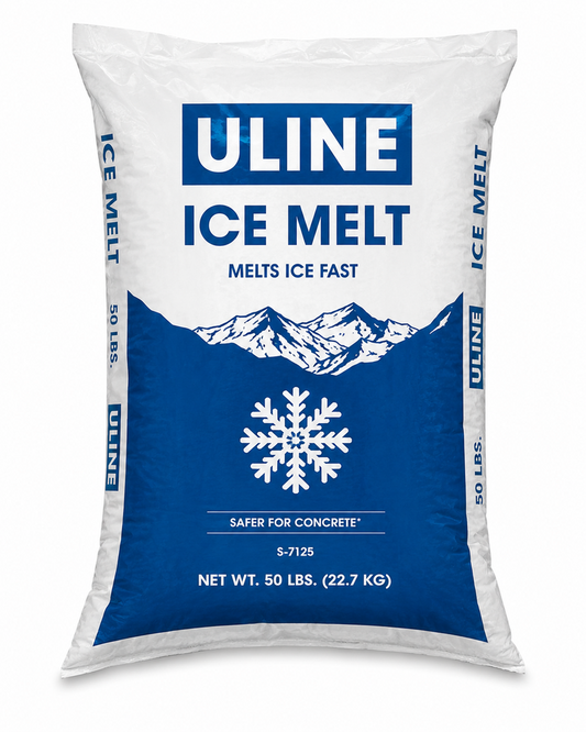ICE MELT SALT - 50 lb bag