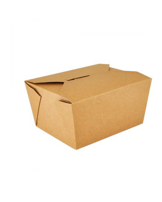 CONTAINER TO GO KRAFT PAPER 4.38X3.5X2.5 9X50 CT
