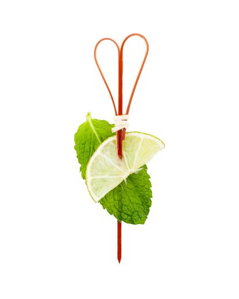 PRE SKEWER BAMBOO 4.75IN RED HEART 10X100 CT RW