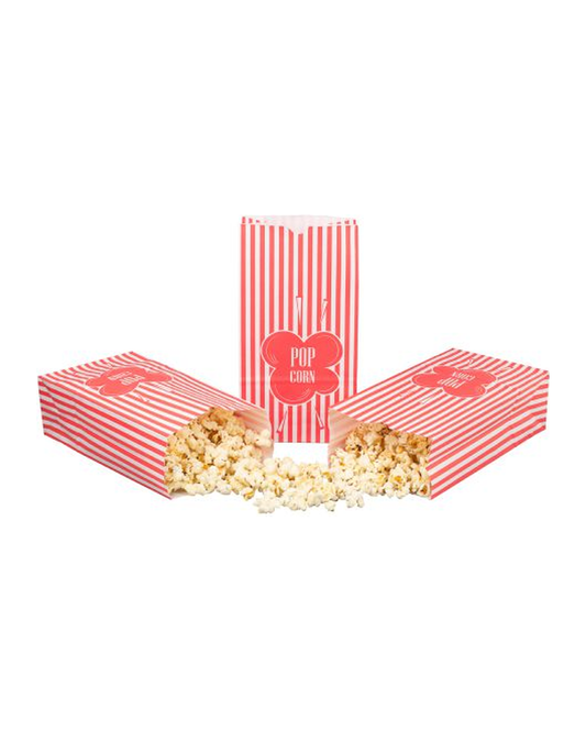 PRE BAG POPCORN 2 OZ RED 100 CT RW