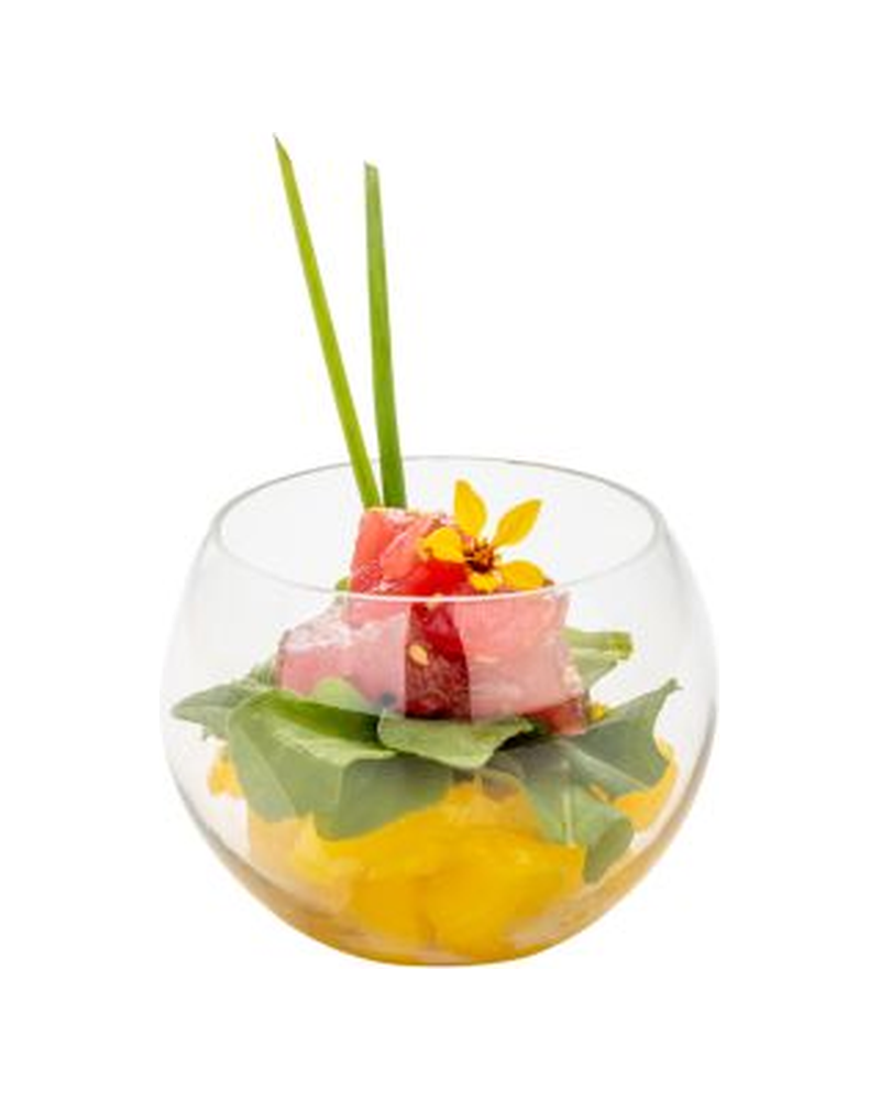 PRE DISH SRVG PLSTC RND CLR 4 OZ 20X5 CT RW