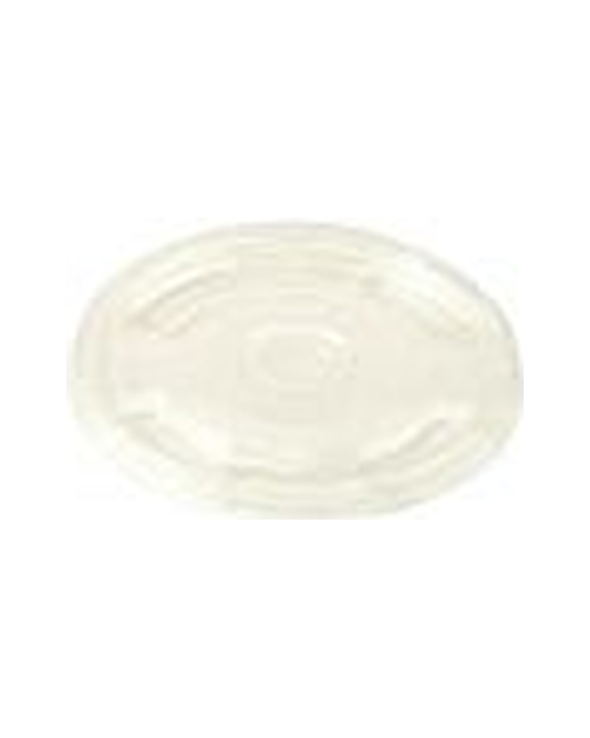 CUP COLD LID PLASTIC 9-24 0Z W/STRAW HOLE