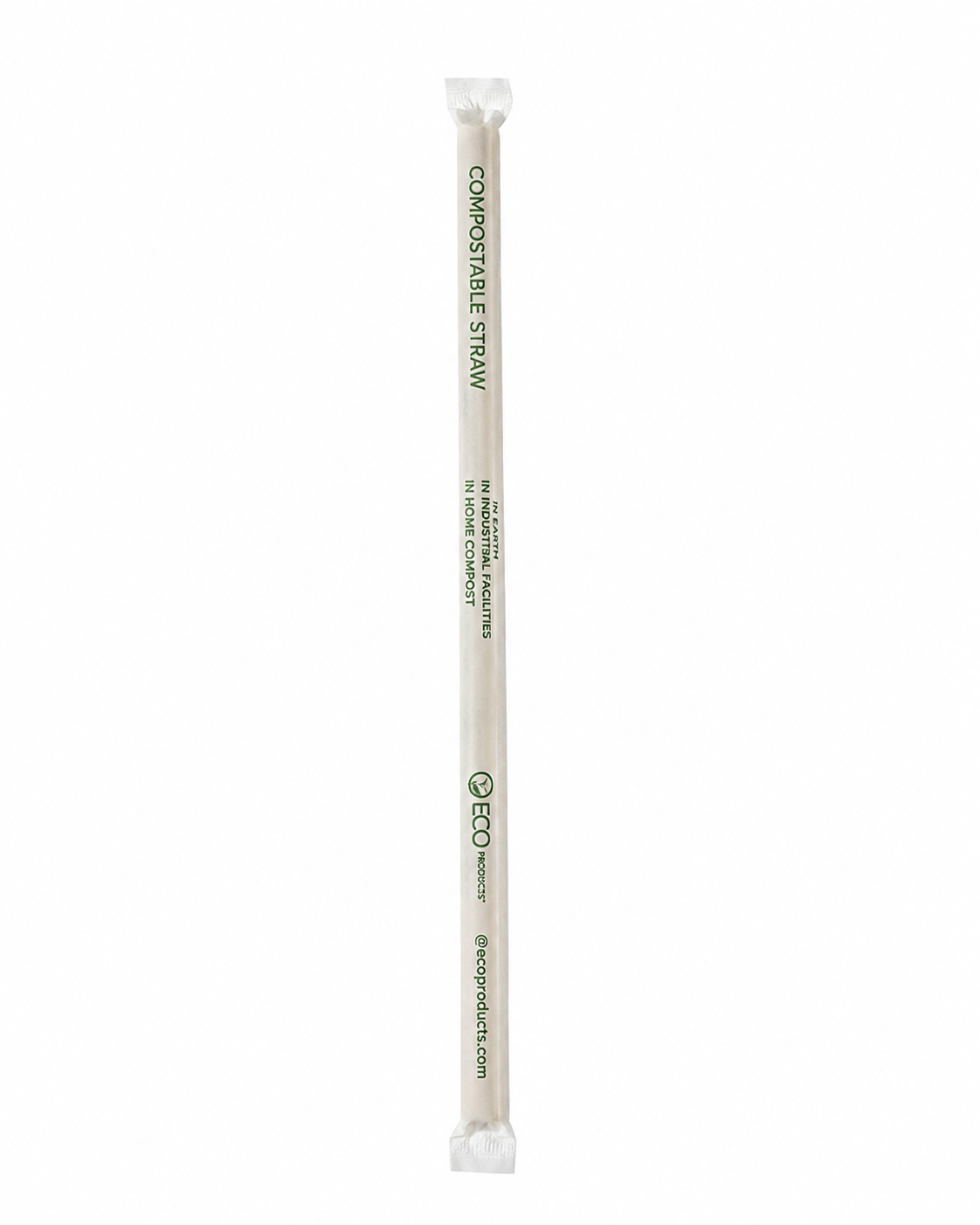 STRAW 8 WRAPPED KRAFT FSC 6,000 CT WORLD CENTRIC