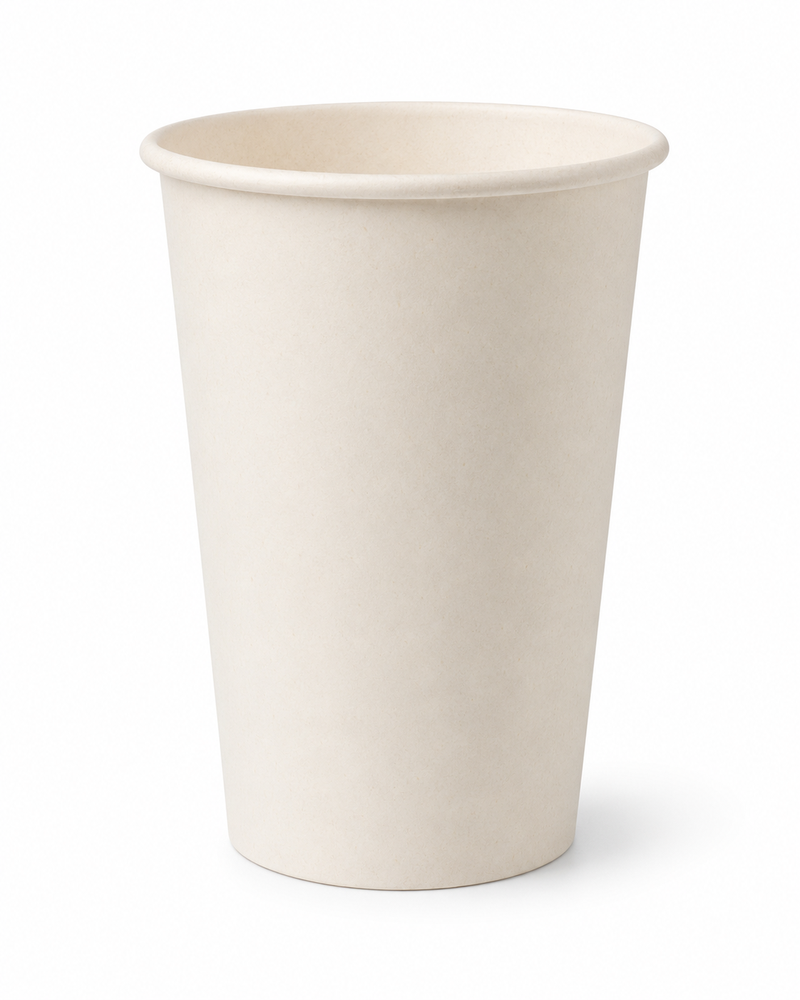 CUP HOT WHITE PAPER 16 OZ 1000 CT WORLD CENTRIC