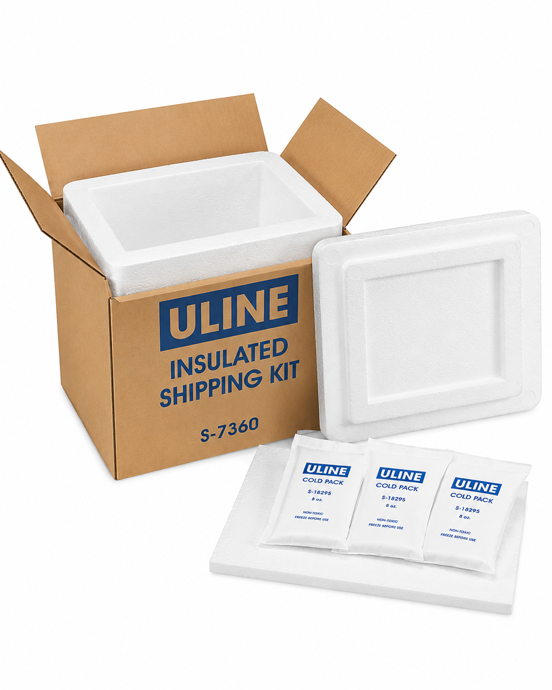 PROPAK SHIPPER WHITE BOX 12 X 10 X 9 #27163