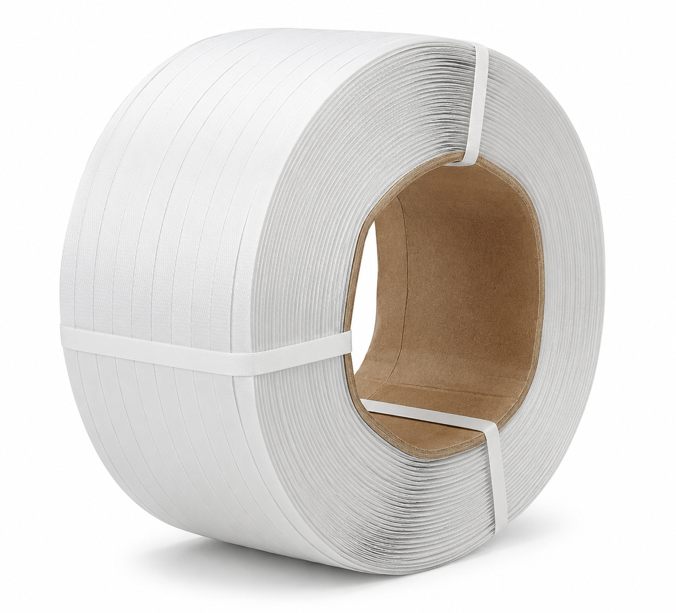 STRAPPING WHITE 3/8 .022(300) 12,900 FT ROLL
